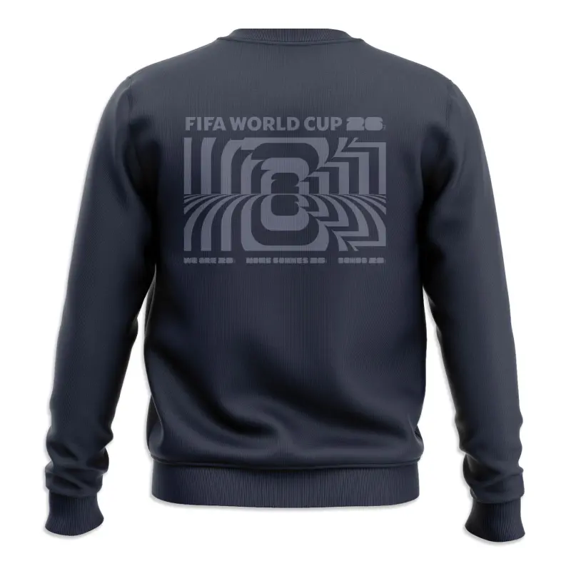 Scotland football Jerseys 2026 World Cup Amplified Navy Crew Sweatshirt – Unisex Collection – Official Soccer Apparel