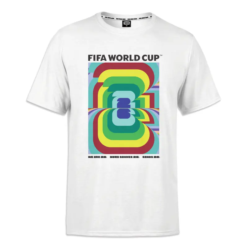 Scotland football Jerseys 2026 World Cup Amplified White T-Shirt – Unisex Collection – Official Soccer Apparel
