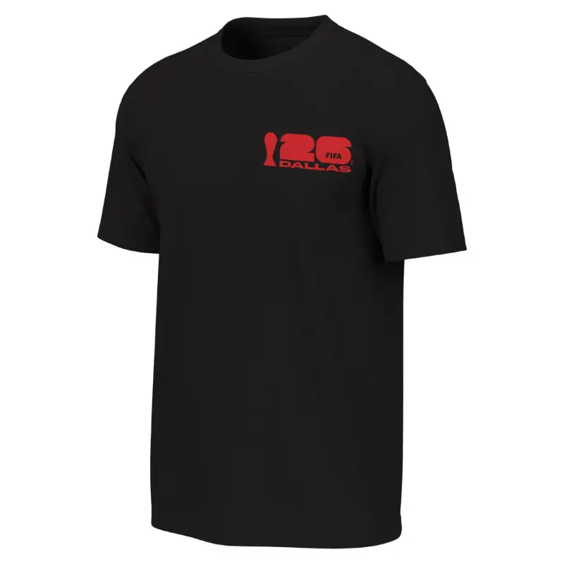 Scotland football Jerseys 2026 World Cup Dallas Poster Black T-Shirt – Unisex Collection – Official Soccer Apparel