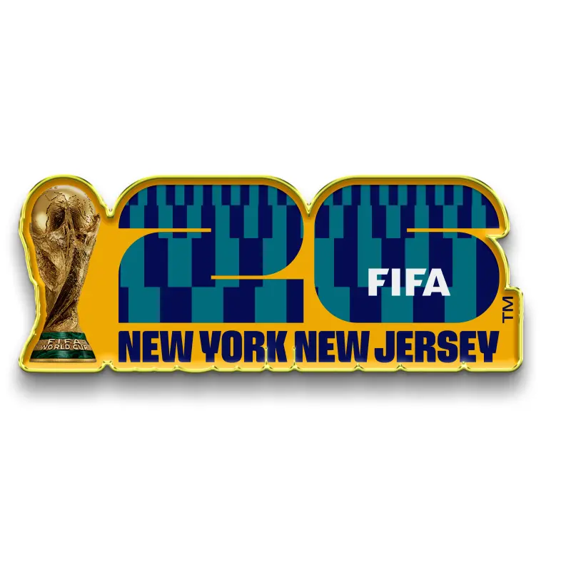Scotland football Jerseys 2026 World Cup Host City New York/New Jersey Hat Pin Collection – Official Soccer Apparel