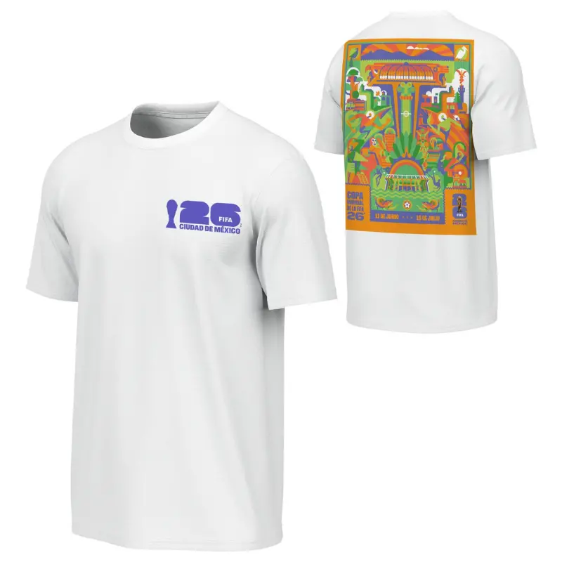 Scotland football Jerseys 2026 World Cup Mexico City Poster White T-Shirt – Unisex Collection – Official Soccer Apparel