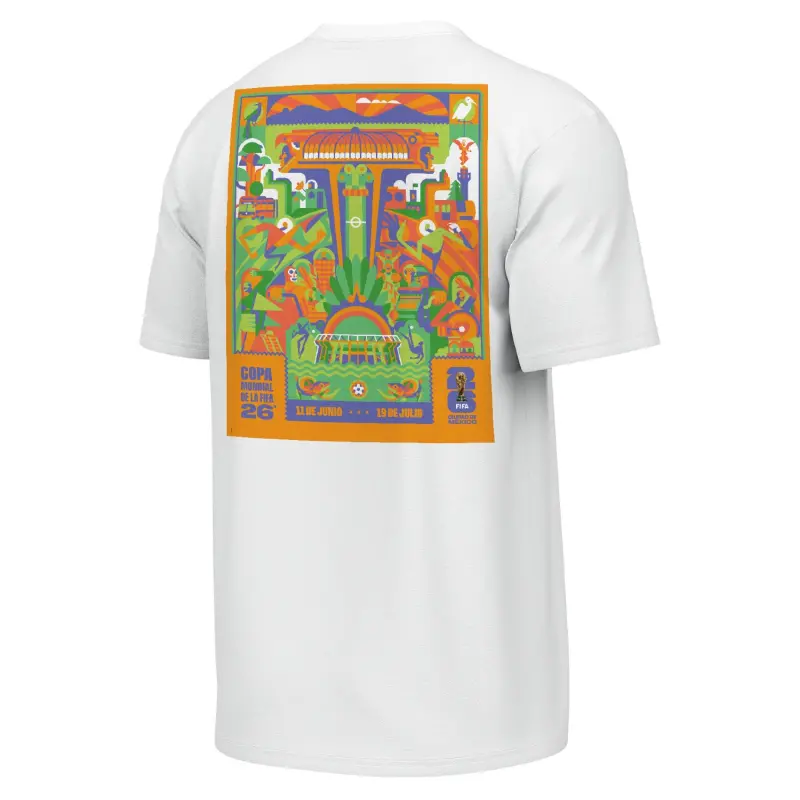 Scotland football Jerseys 2026 World Cup Mexico City Poster White T-Shirt – Unisex Collection – Official Soccer Apparel
