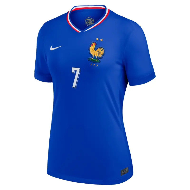 Scotland football Jerseys Antoine Griezmann France National Team Nike Women’s 2024 Home Replica Jersey – Blue Collection – Official Soccer Apparel