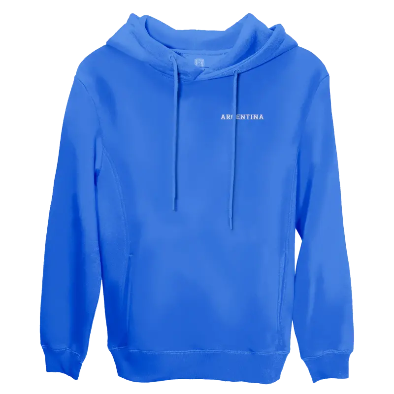 Scotland football Jerseys Argentina National Team 1863FC Wordmark Fleece Pullover Hoodie – Blue Collection – Official Soccer Apparel