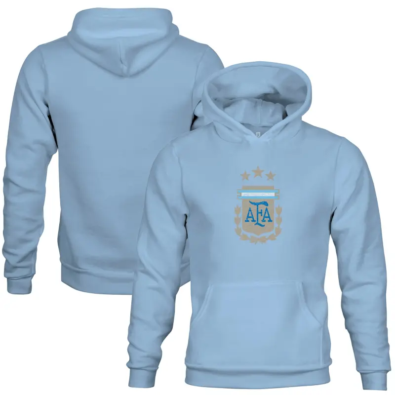 Scotland football Jerseys Argentina National Team 1863FC Youth Color Badge Fleece Pullover Hoodie – Blue Collection – Official Soccer Apparel