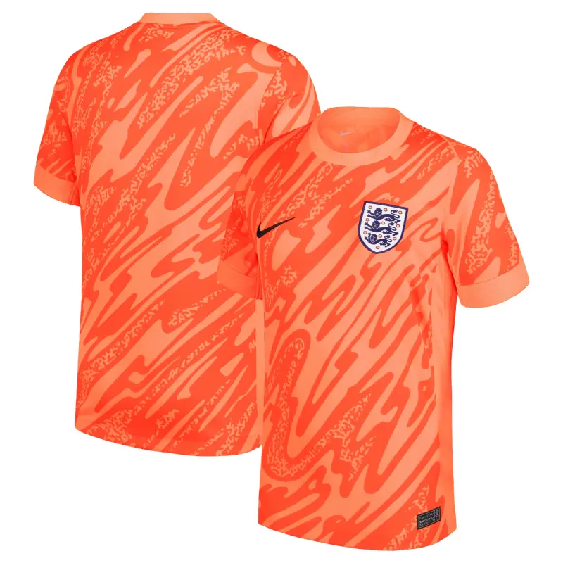 Scotland football Jerseys England National Team Nike 2024 Goalkeeper Replica Stadium Jersey Orange Collection – Official Soccer Apparel