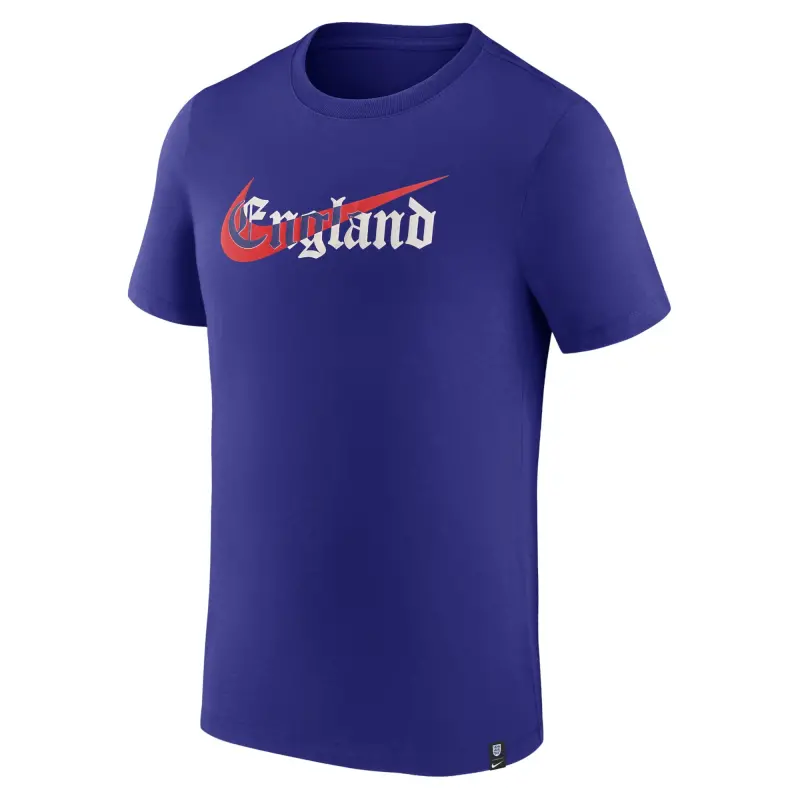Scotland football Jerseys England National Team Nike Swoosh T-Shirt Blue Collection – Official Soccer Apparel