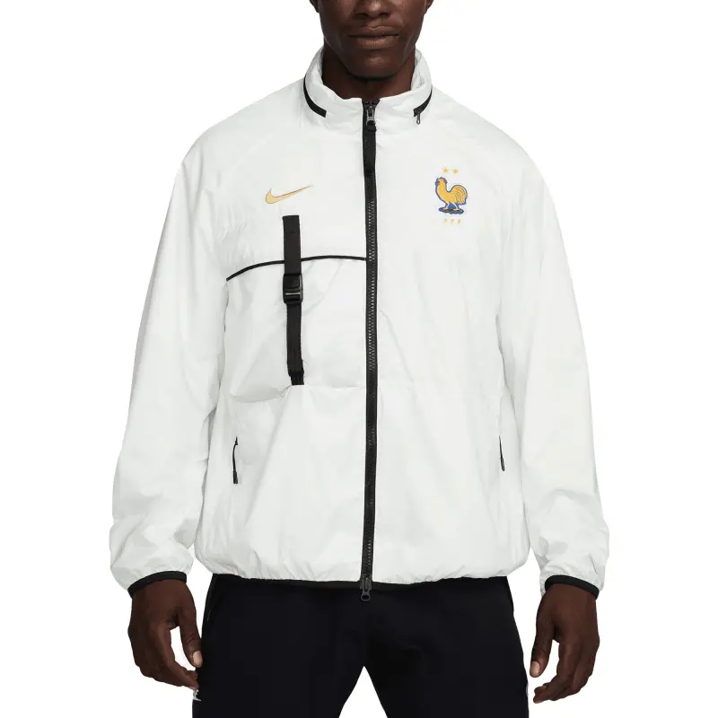 Scotland football Jerseys France National Team Nike 2024 Halo Anthem Full-Zip Jacket – White Collection – Official Soccer Apparel