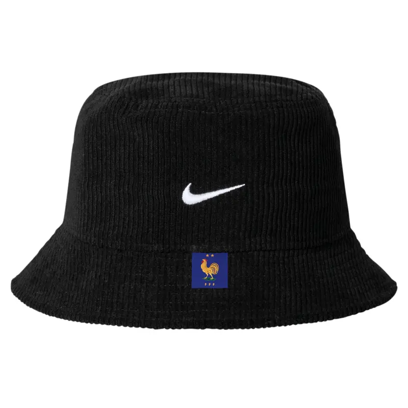Scotland football Jerseys France National Team Nike Corduroy Bucket Hat – Black Collection – Official Soccer Apparel