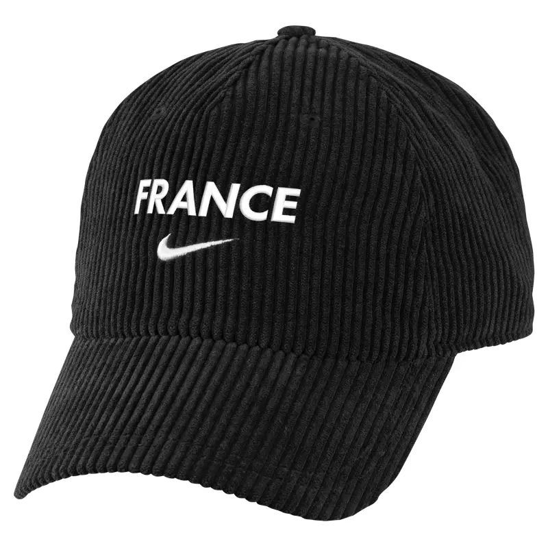 Scotland football Jerseys France National Team Nike Corduroy Club Flex Hat – Black Collection – Official Soccer Apparel