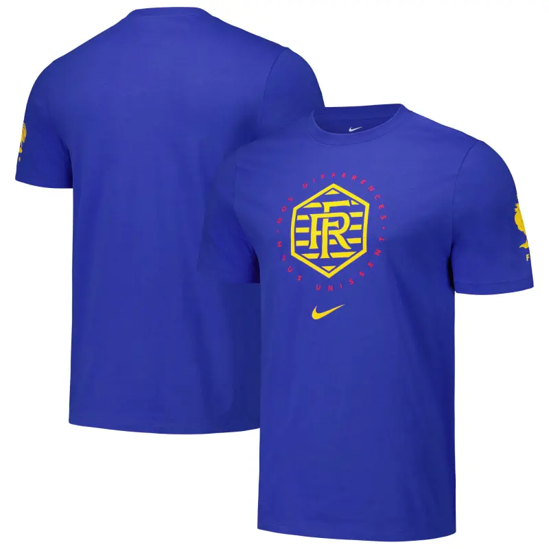 Scotland football Jerseys France National Team Nike Localized Core Cotton T-Shirt – Royal Collection – Official Soccer Apparel