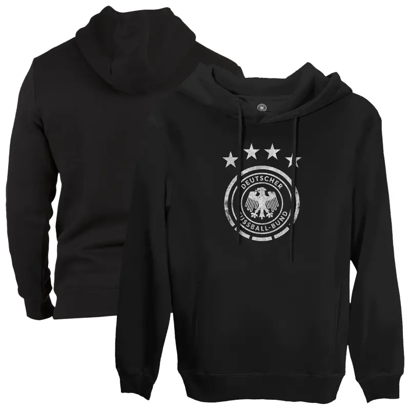 Scotland football Jerseys Germany National Team 1863FC Fleece Pullover Hoodie – Black Collection – Official Soccer Apparel