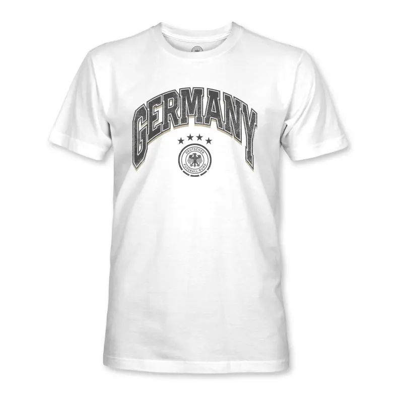 Scotland football Jerseys Germany National Team 1863FC Retro Wordmark T-Shirt – White Collection – Official Soccer Apparel