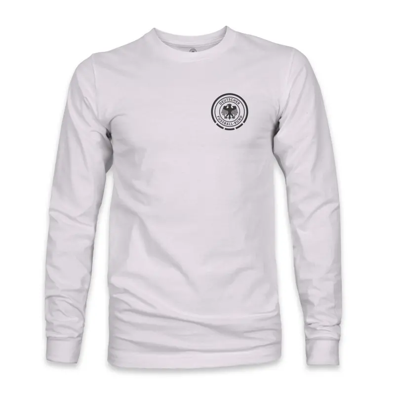 Scotland football Jerseys Germany National Team 1863FC Team Arch Long Sleeve T-Shirt – Silver Collection – Official Soccer Apparel