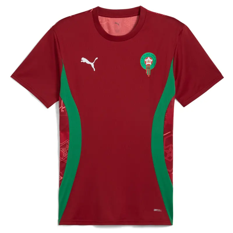 Scotland football Jerseys Morocco National Team Puma 2025 Pre-Match Jersey – Red Collection – Official Soccer Apparel