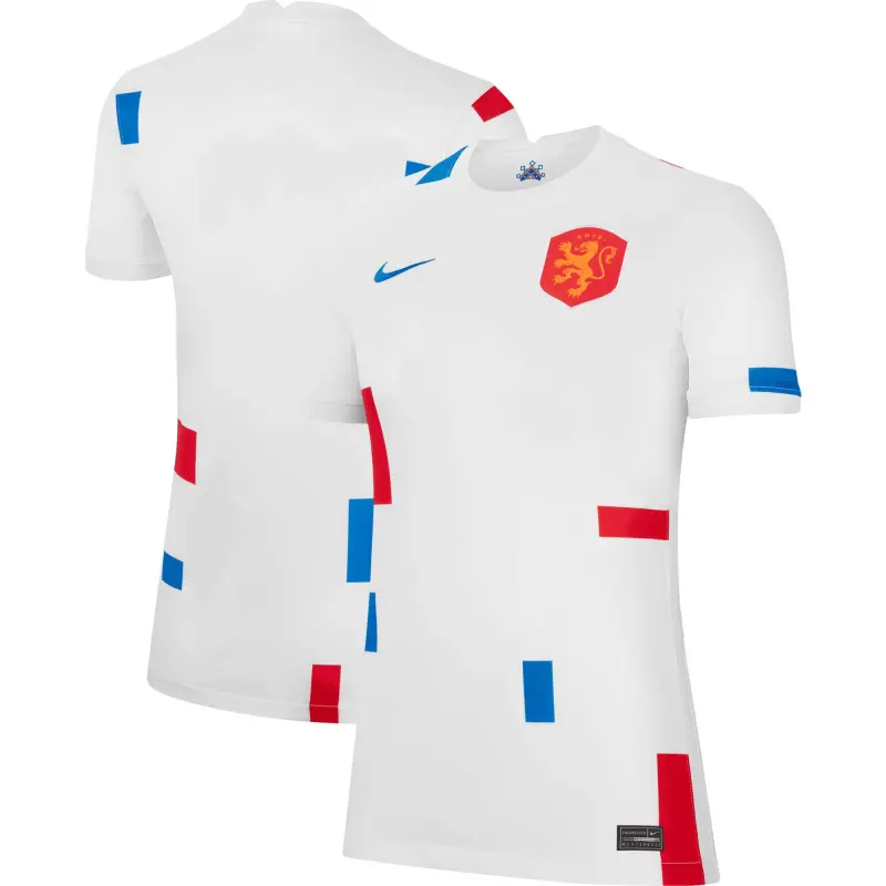 Scotland football Jerseys Netherlands Women’s National Team Nike Women’s 2022/23 Away Replica Blank Jersey – White Collection – Official Soccer Apparel