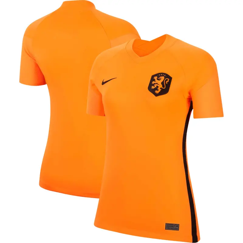 Scotland football Jerseys Netherlands Women’s National Team Nike Women’s 2022/23 Home Replica Blank Jersey – Orange Collection – Official Soccer Apparel