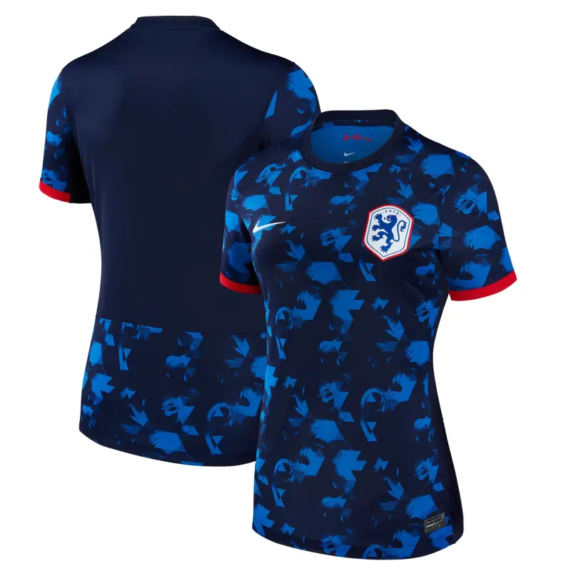 Scotland football Jerseys Netherlands Women’s National Team Nike Women’s 2023 Away Stadium Replica Jersey – Blue Collection – Official Soccer Apparel