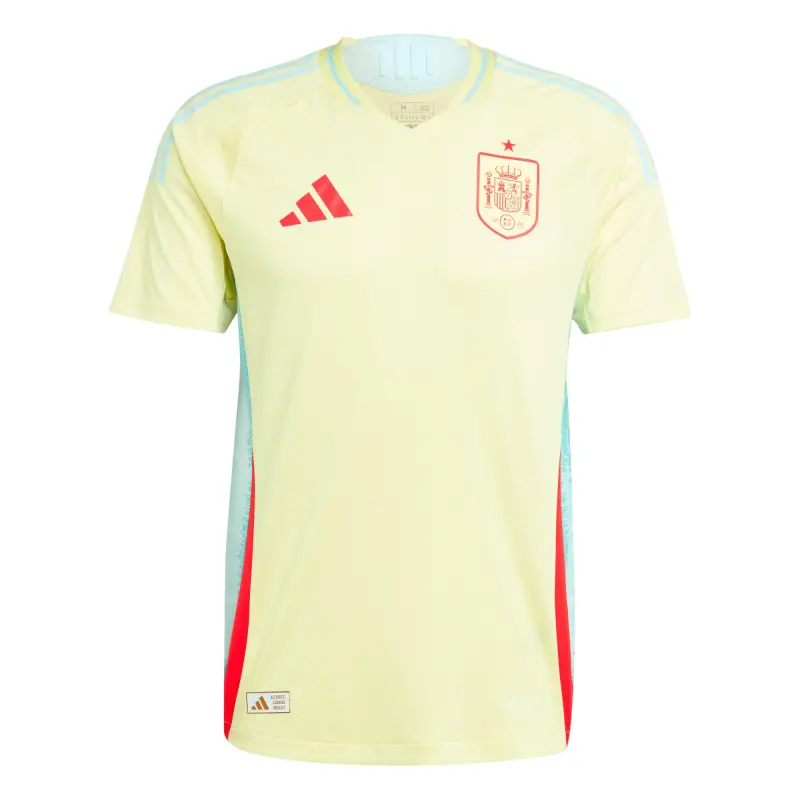 Scotland football Jerseys Spain National Team adidas 2024 Away Authentic Jersey – Yellow Collection – Official Soccer Apparel