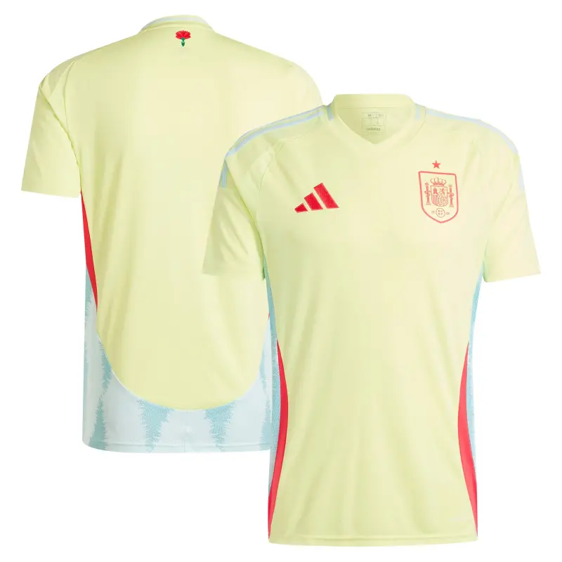 Scotland football Jerseys Spain National Team adidas 2024 Away Replica Jersey – Yellow Collection – Official Soccer Apparel