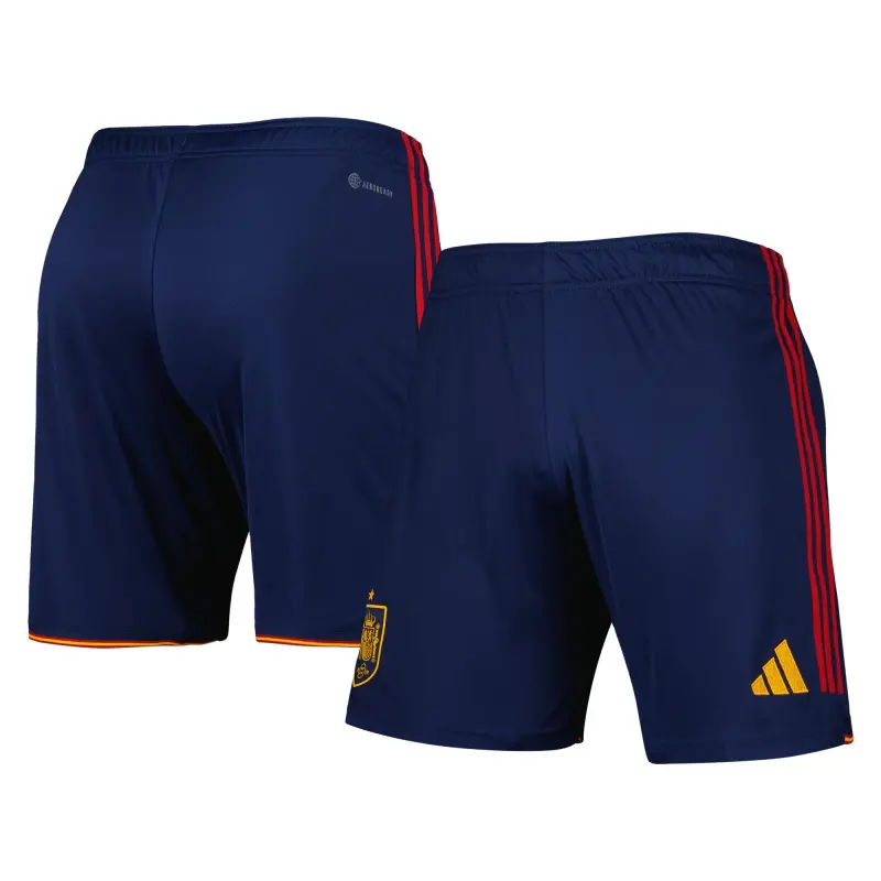 Scotland football Jerseys Spain National Team adidas AEROREADY Replica Shorts – Navy Collection – Official Soccer Apparel