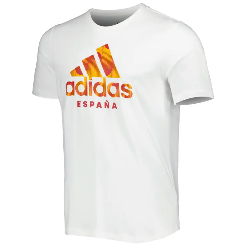 Scotland football Jerseys Spain National Team adidas DNA Graphic T-Shirt – White Collection – Official Soccer Apparel